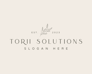 Elegant Flower Business logo design