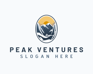 Mountain Peak Summit logo design