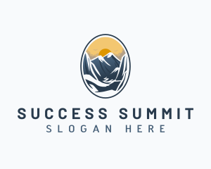 Mountain Peak Summit logo design