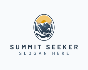 Mountain Peak Summit logo design