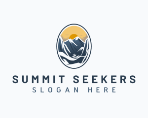 Mountain Peak Summit logo design