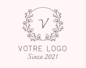 Lettermark - Flower Decoration Lettermark logo design