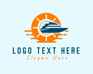 Tour - Yacht Sailing Tour logo design