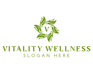 Herbal Wellness Nature logo design