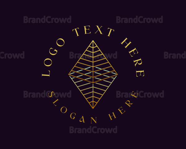 Premium Diamond Pyramid Logo