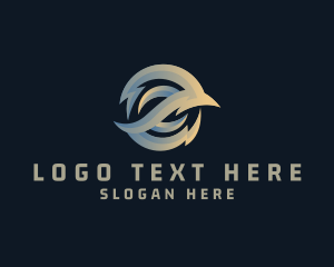 Organization - Modern Creative Gradient Lightning logo design