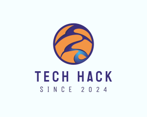 Tech Innovation App logo design