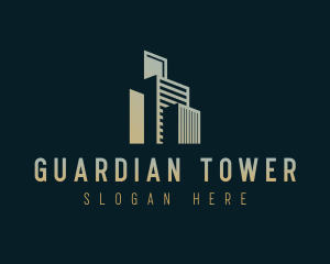 City Skyscraper Building logo design