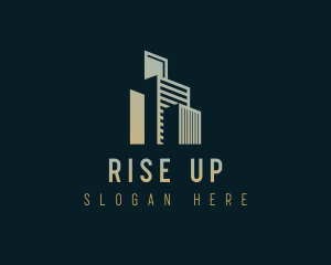 City Skyscraper Building logo design