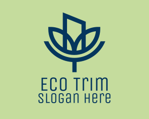 Eco City Building logo design