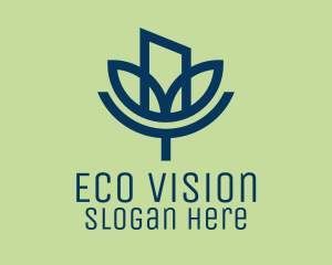 Eco City Building logo design