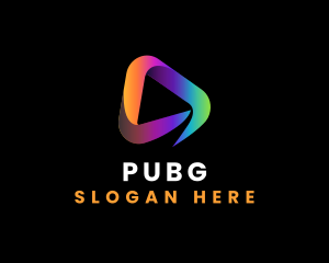 Vlogging Bubble Chat Logo