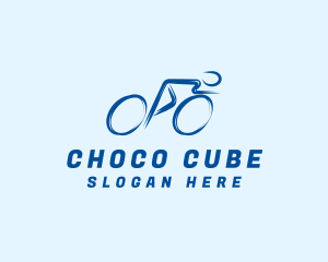 Cycling Team - Cyclist Sports Athlete logo design