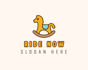 Horse Toy Ride logo design