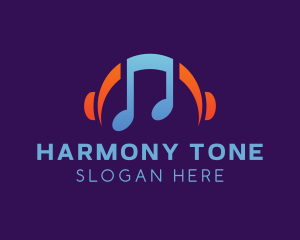 Tone - Music Streaming Playlist logo design