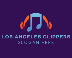 Music Streaming Playlist logo design