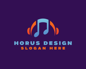 Music Streaming Playlist logo design