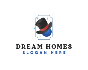 Top Hat Magician Logo