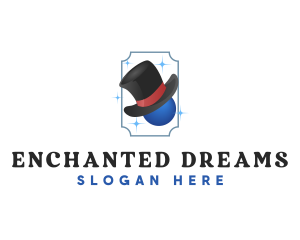 Top Hat Magician logo design