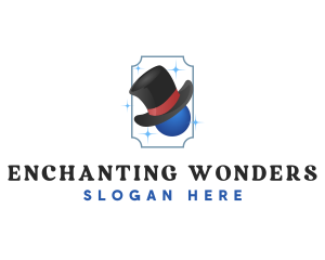 Magician - Top Hat Magician logo design