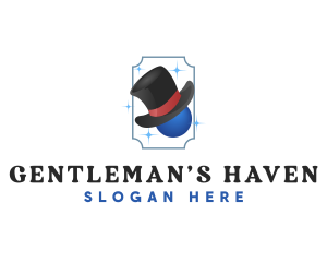 Top Hat Magician logo design