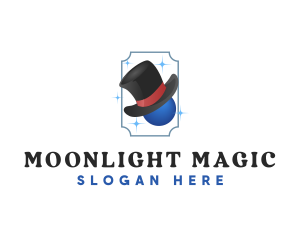 Top Hat Magician logo design