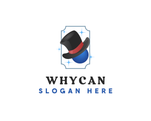 Performer - Top Hat Magician logo design