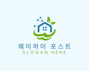 Fresh Clean Eco Home logo design