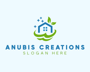 Fresh Clean Eco Home logo design