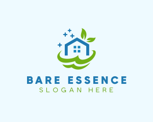 Fresh Clean Eco Home logo design