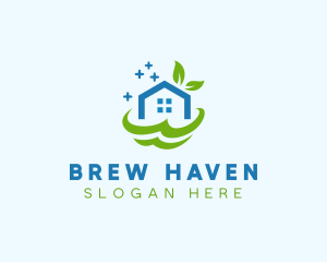 Fresh Clean Eco Home logo design