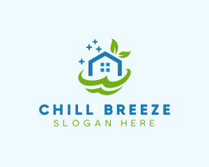 Fresh Clean Eco Home logo design