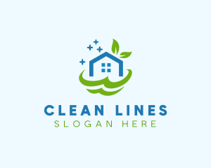 Fresh Clean Eco Home logo design