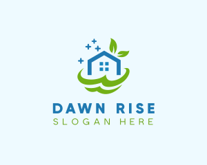 Fresh Clean Eco Home logo design