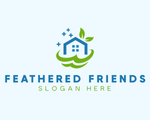 Fresh Clean Eco Home logo design