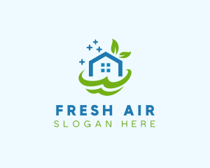 Fresh Clean Eco Home logo design