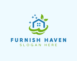 Fresh Clean Eco Home logo design