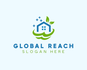 Fresh Clean Eco Home logo design