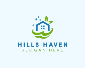 Fresh Clean Eco Home logo design