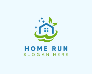 Fresh Clean Eco Home logo design