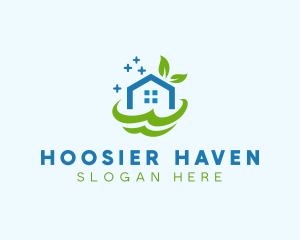 Fresh Clean Eco Home logo design