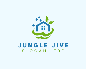 Fresh Clean Eco Home logo design