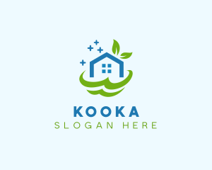 Fresh Clean Eco Home logo design