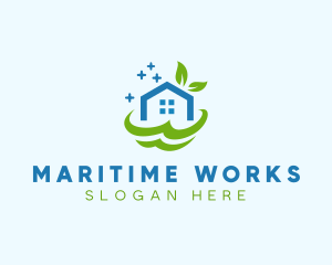 Fresh Clean Eco Home logo design