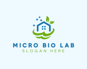 Fresh Clean Eco Home logo design