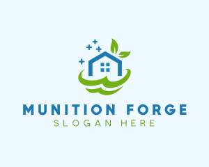 Fresh Clean Eco Home logo design