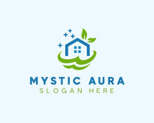 Fresh Clean Eco Home logo design