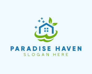 Fresh Clean Eco Home logo design