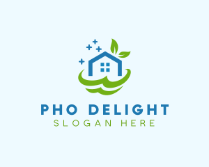 Fresh Clean Eco Home logo design