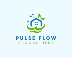 Fresh Clean Eco Home logo design